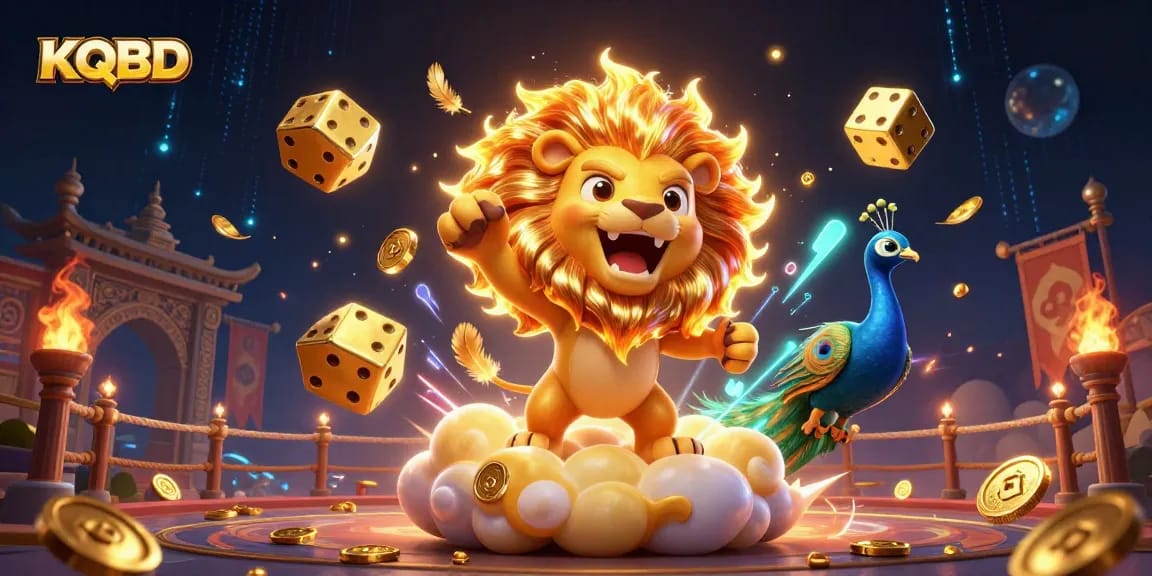 KQBD celebrates sports betting with vibrant visuals and dynamic gaming elements in a rich illustration.