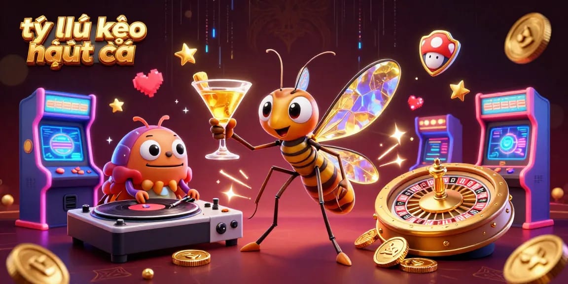 Engage with tỷ lệ kèo nhà cái in this vibrant 3D casino scene showcasing gaming excitement.