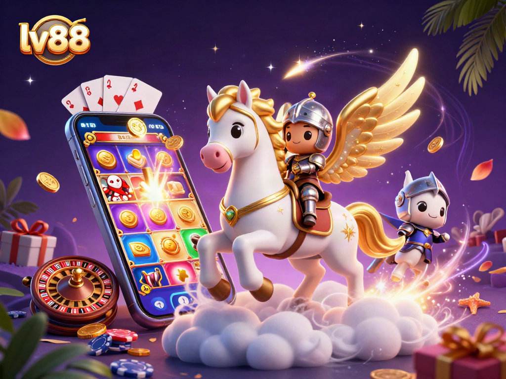 Win big with lv88 while exploring colorful slot games in a vibrant 3D fantasy world.