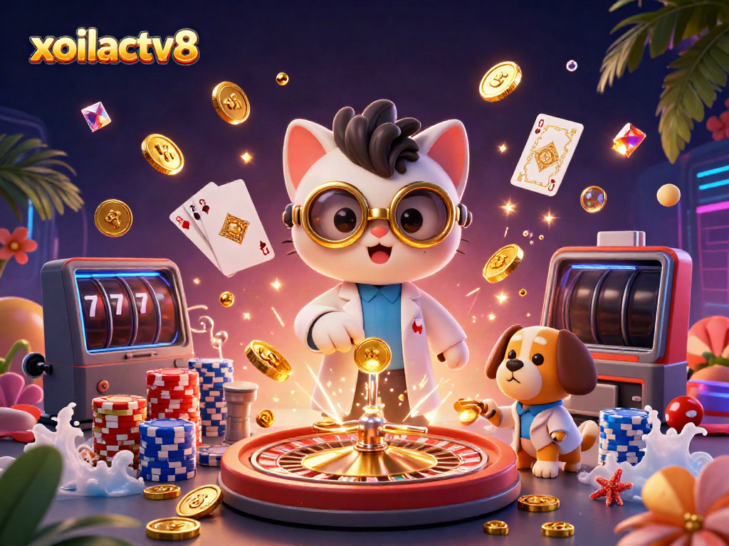 Experience thrilling moments with xoilactv8's immersive scene of a scientist crafting treasures.