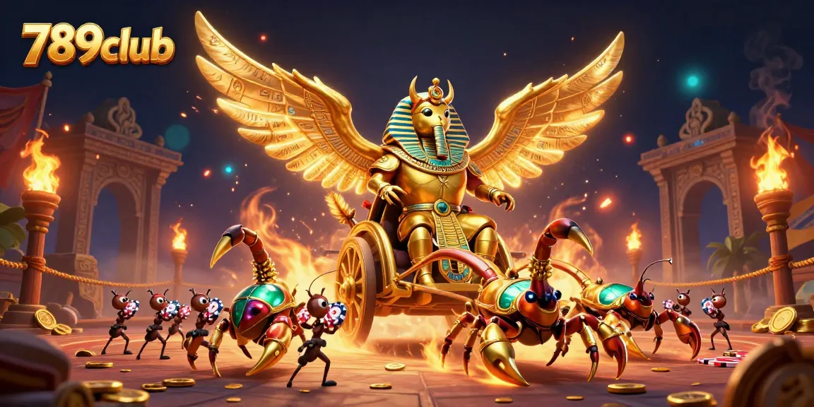 Experience thrilling gameplay at 789club with vibrant characters and an energetic casino atmosphere.