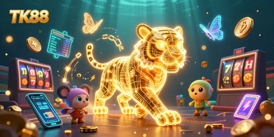 Win big at TK88 with the dynamic digital casino experience featuring vibrant graphics and engaging characters.