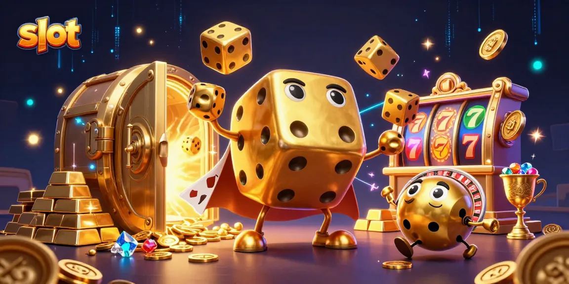 Experience thrilling slot gameplay with vibrant reels, jackpot counters, and shining treasures.