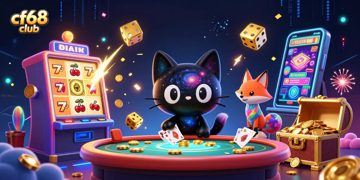 Experience thrilling gameplay as the cf68 club pulls in players with exciting casino treasures and vibrant visuals.