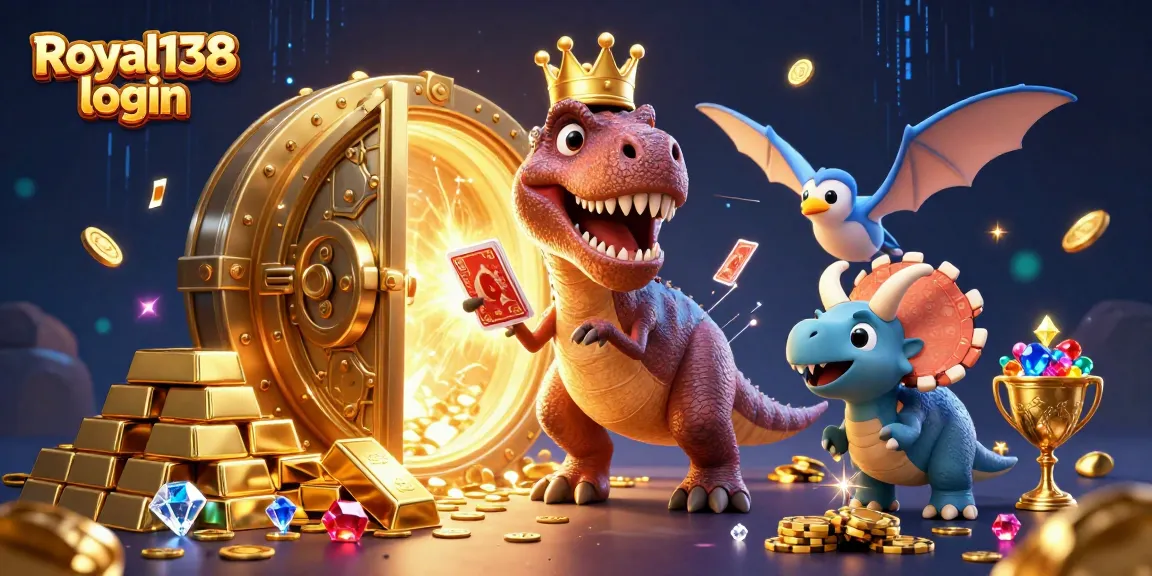 Royal138 login mempersembahkan pengalaman bermain yang menyenangkan dengan karakter kasino yang menarik dan menyenangkan.